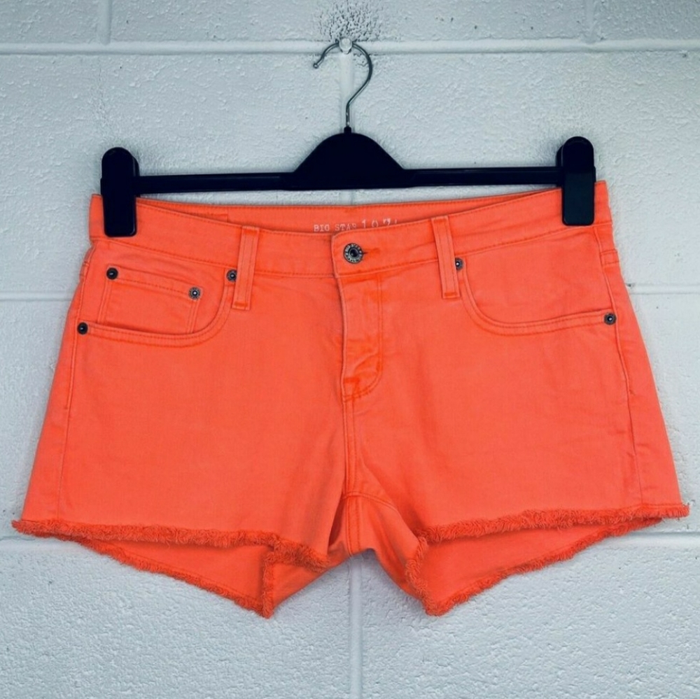 Big Star 30 Short Shorts Cut Off Frayed Hem